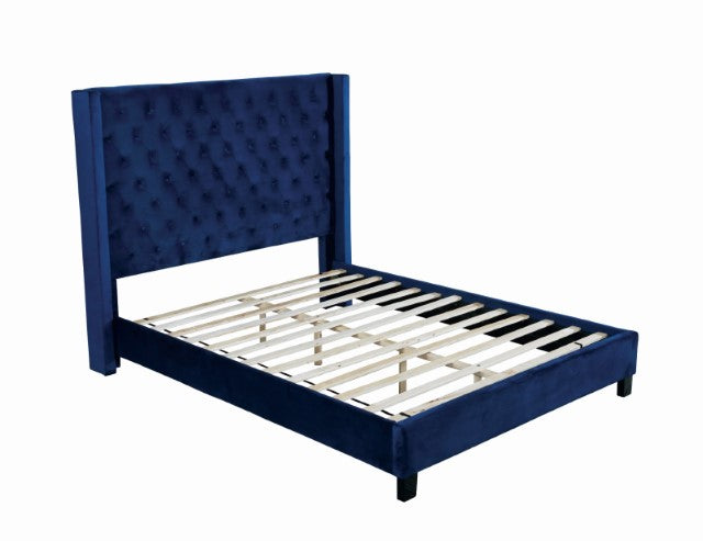 Ryleigh Bed Black, Grey, & Navy - Furniture Home Store (Hanford, CA)
