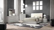 Osterley Queen & E.King Bed Grey & Black - Furniture Home Store (Hanford, CA)