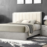 Osterley Queen & E.King Bed Grey & Black - Furniture Home Store (Hanford, CA)