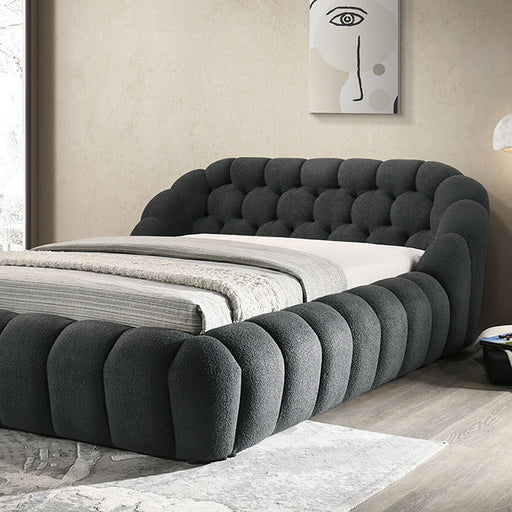 Newquay Bed Black, White, & Gray - Furniture Home Store (Hanford, CA)
