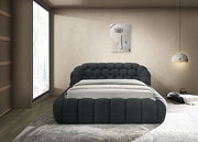 Newquay E.King & Queen Bed White, Grey, & Black - Furniture Home Store (Hanford, CA)
