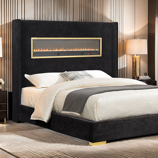 Danvers E.King Bed - Furniture Home Store (Hanford, CA)