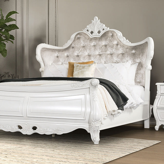 Valentini E.King & Queen Bed - Furniture Home Store (Hanford, CA)