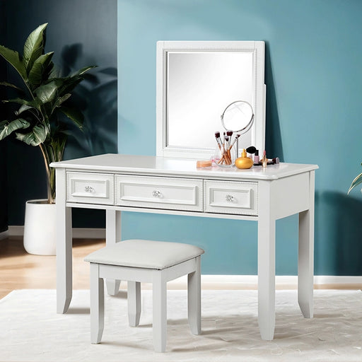 Naucalpan Vanity w/ Stool - Furniture Home Store (Hanford, CA)