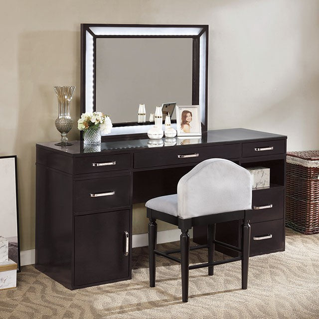 Vickie Vanity Set - Furniture Home Store (Hanford, CA)