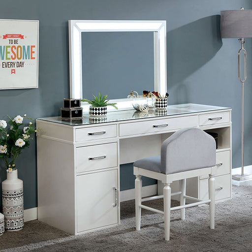 Vickie Vanity Set - Furniture Home Store (Hanford, CA)