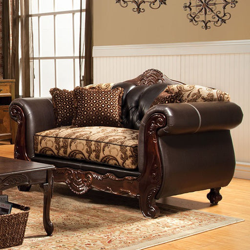 Bonaparte Love Seat - Furniture Home Store (Hanford, CA)