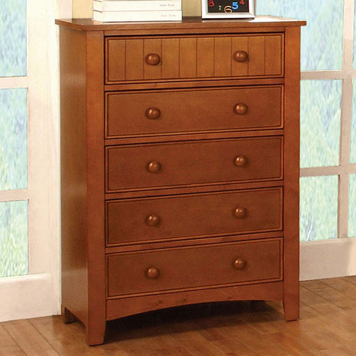 Omnus Oak Chest - Furniture Home Store (Hanford, CA)