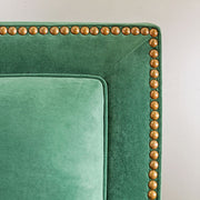 VERDANTE Emerald Green/Gold Sofa - Furniture Home Store (Hanford, CA)