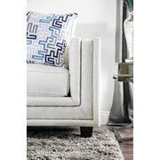 Ilse Off-White/Blue Sofa - Furniture Home Store (Hanford, CA)