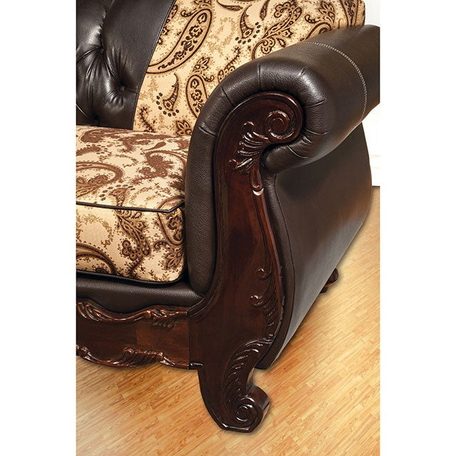 Bonaparte Love Seat - Furniture Home Store (Hanford, CA)