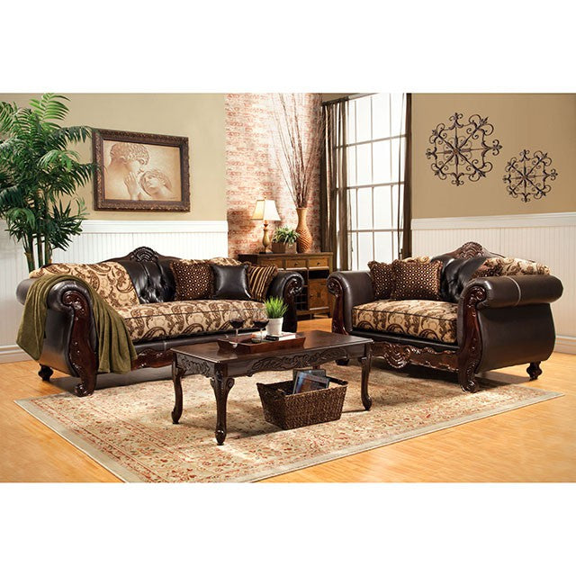 Bonaparte Love Seat - Furniture Home Store (Hanford, CA)