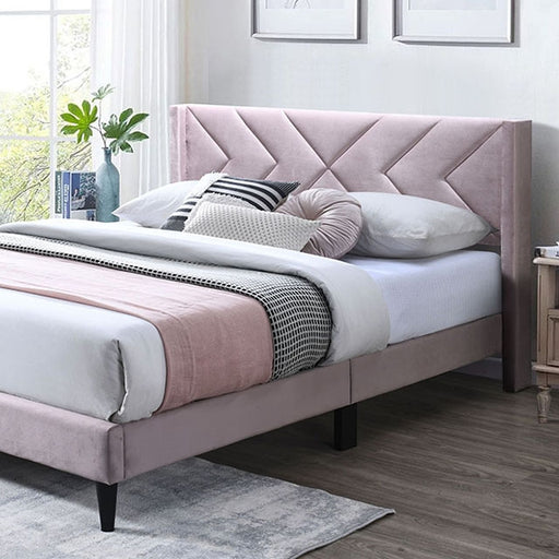 Cherry Queen Bed - Furniture Home Store (Hanford, CA)