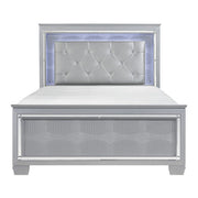 Allura (3)California King Bed, LED Lighting - Furniture Home Store (Hanford, CA)