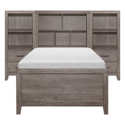Woodrow-3pc Set Twin Wall Bed (TB+2PNS) image