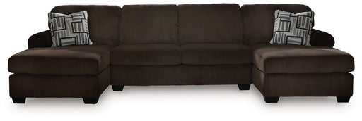 Kimlee Sectional with Double Chaise - Furniture Home Store (Hanford, CA)