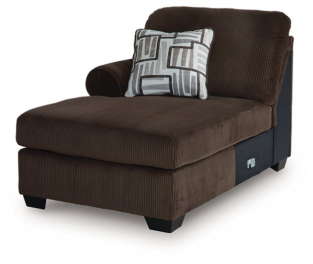 Kimlee Sectional with Double Chaise - Furniture Home Store (Hanford, CA)