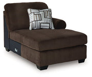 Kimlee Sectional with Double Chaise - Furniture Home Store (Hanford, CA)