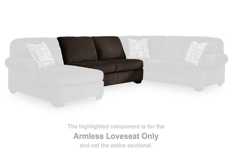 Kimlee Sectional with Double Chaise - Furniture Home Store (Hanford, CA)