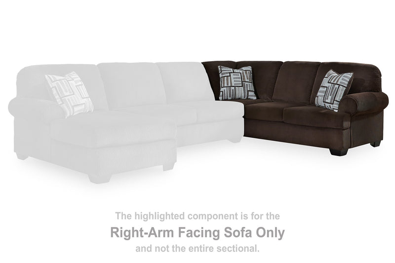 Kimlee Sectional with Chaise - Furniture Home Store (Hanford, CA)