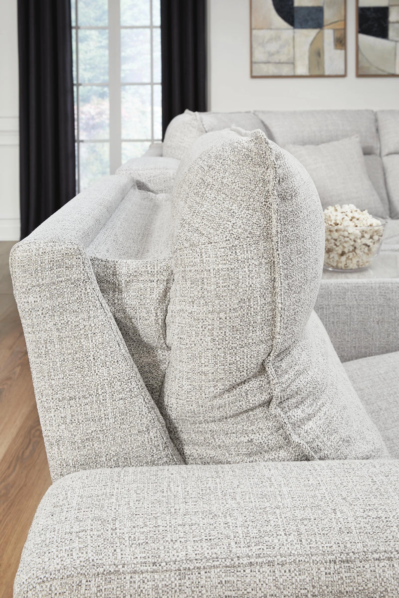Modmax II Power Reclining Sectional with Chaise and Audio Console