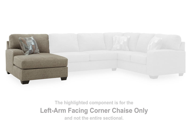 Newellen Sleeper Sectional with Chaise - Furniture Home Store (Hanford, CA)