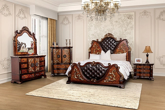 Aquilina King & Queen Bed - Furniture Home Store (Hanford, CA)