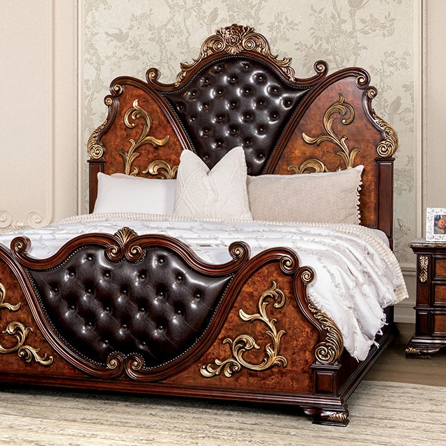 Aquilina King & Queen Bed - Furniture Home Store (Hanford, CA)