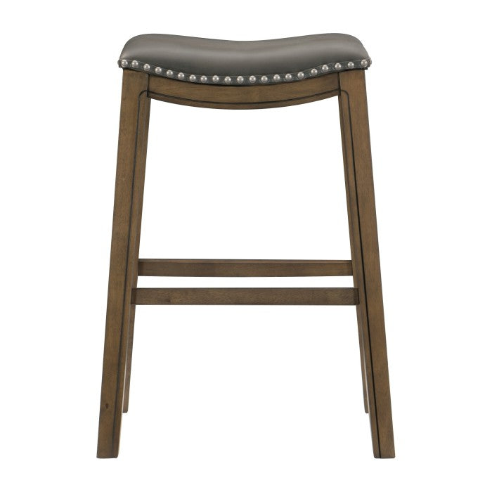 5682GRY-29 - 29 Pub Height Stool, Gray - Furniture Home Store (Hanford, CA)