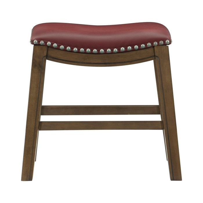 5682RED-18 - 18 Dining Stool, Red - Furniture Home Store (Hanford, CA)