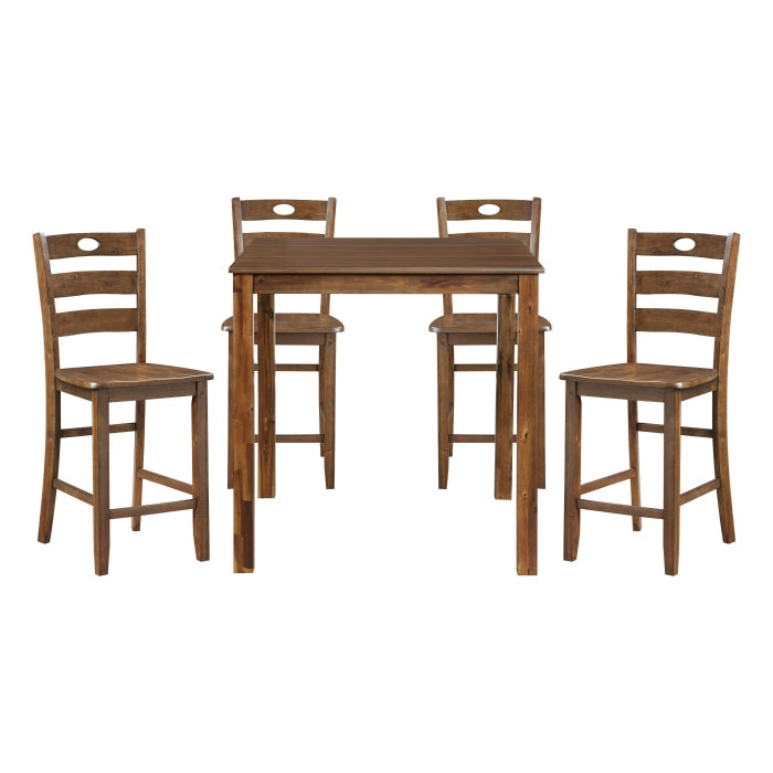 5891-36 - 5-Piece Pack Counter Height Set - Furniture Home Store (Hanford, CA)
