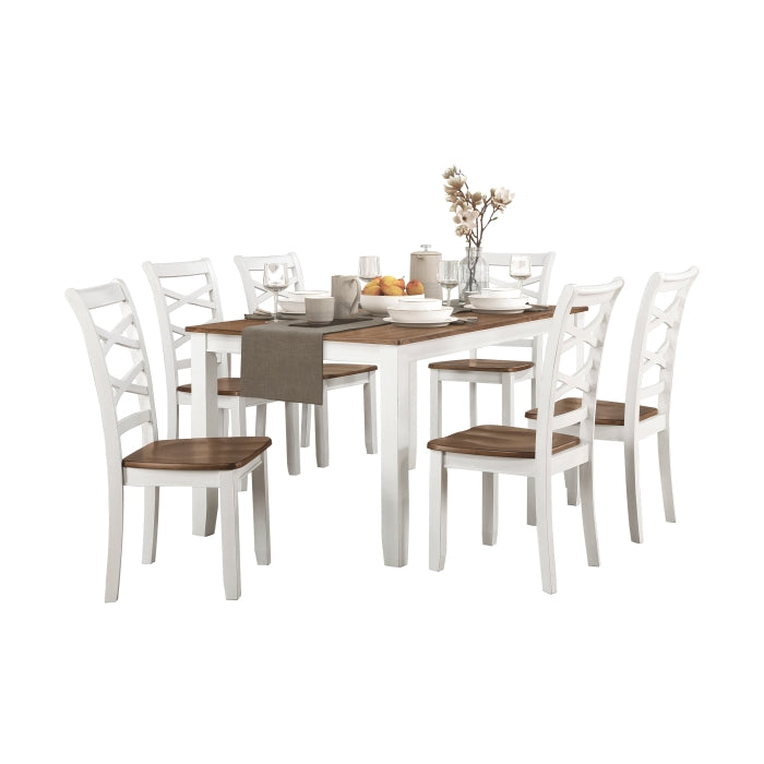 5894N-7P - 7-Piece Pack Dinette Set - Furniture Home Store (Hanford, CA)