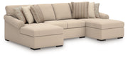 LadyMae Sectional with Chaise - Furniture Home Store (Hanford, CA)