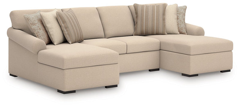 LadyMae Sectional with Chaise - Furniture Home Store (Hanford, CA)