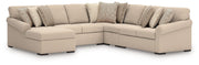 LadyMae Sectional with Chaise - Furniture Home Store (Hanford, CA)