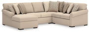 LadyMae Sectional with Chaise - Furniture Home Store (Hanford, CA)