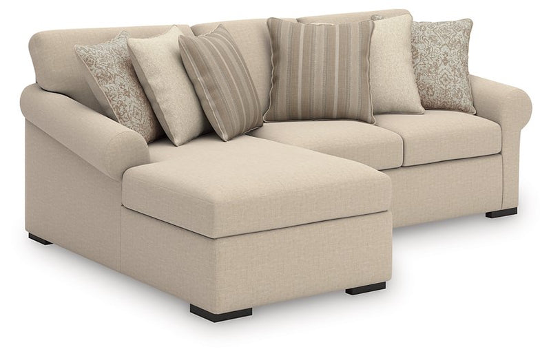 LadyMae Sectional with Chaise - Furniture Home Store (Hanford, CA)