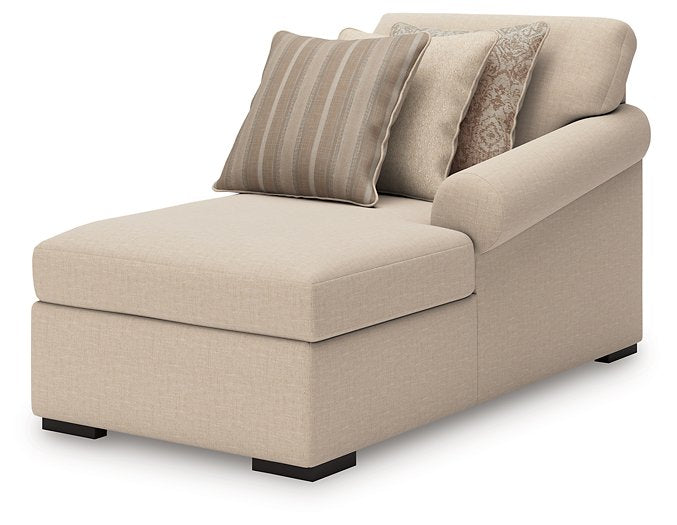 LadyMae Sectional with Chaise - Furniture Home Store (Hanford, CA)
