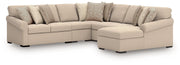LadyMae Sectional with Chaise - Furniture Home Store (Hanford, CA)