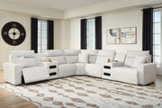 Modmax II Power Reclining Sectional with Audio Consoles - Furniture Home Store (Hanford, CA)