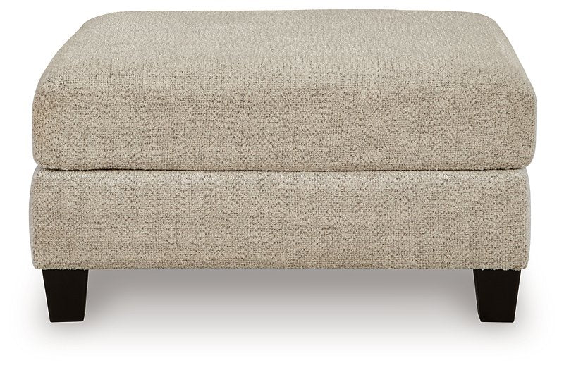Steelwater Retreat Oversized Accent Ottoman - Furniture Home Store (Hanford, CA)