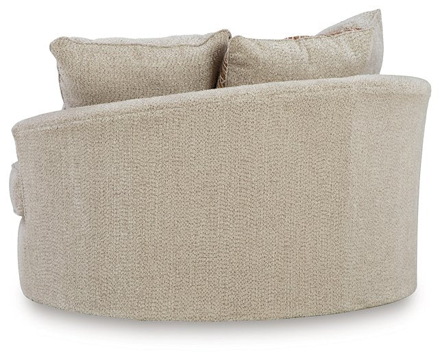 Steelwater Retreat Oversized Swivel Accent Chair - Furniture Home Store (Hanford, CA)