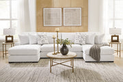 Misty-Lakes Double Chaise Sectional - Furniture Home Store (Hanford, CA)