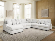 Misty-Lakes Sectional with Chaise - Furniture Home Store (Hanford, CA)