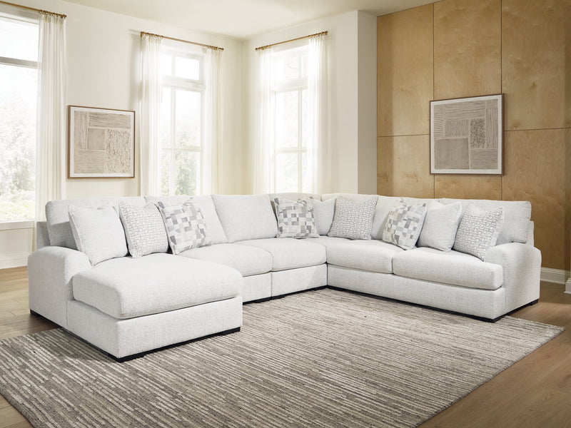 Misty-Lakes Sectional with Chaise - Furniture Home Store (Hanford, CA)