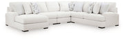 Misty-Lakes Sectional with Chaise - Furniture Home Store (Hanford, CA)