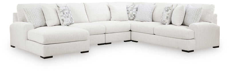 Misty-Lakes Sectional with Chaise - Furniture Home Store (Hanford, CA)