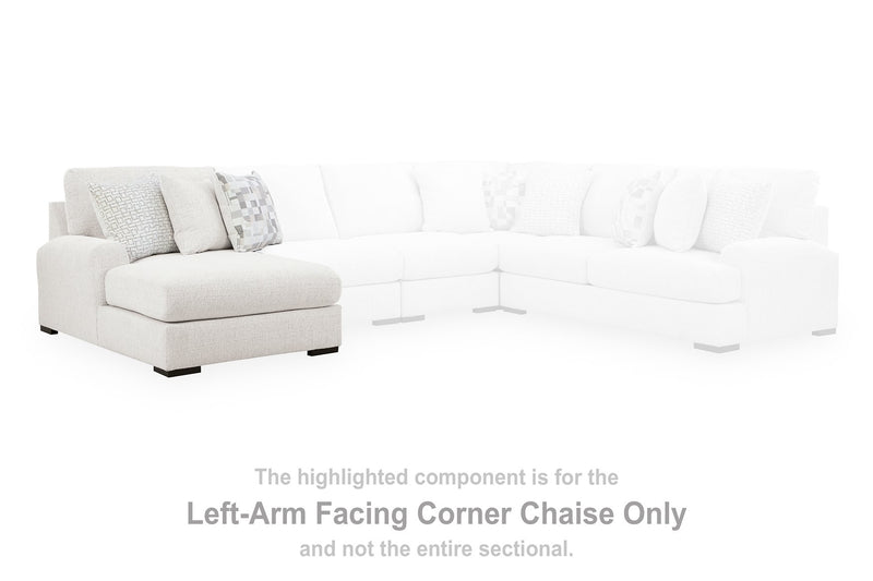 Misty-Lakes Sectional with Chaise - Furniture Home Store (Hanford, CA)