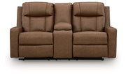 Mackmenville Reclining Loveseat with Console - Furniture Home Store (Hanford, CA)