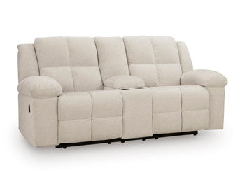 Orlen Reclining Loveseat with Console - Furniture Home Store (Hanford, CA)